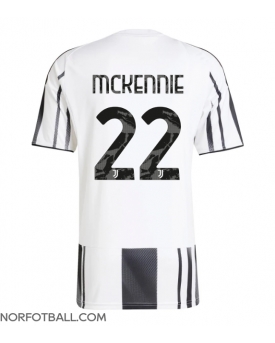 Billige Fotballdrakt Juventus Weston McKennie #22 Replika Hjemmedrakt 2025-26 Kortermet Billige Fotballdrakt Juventus Weston McKennie #22 Replika Hjemmedrakt 2025-26 Kortermet